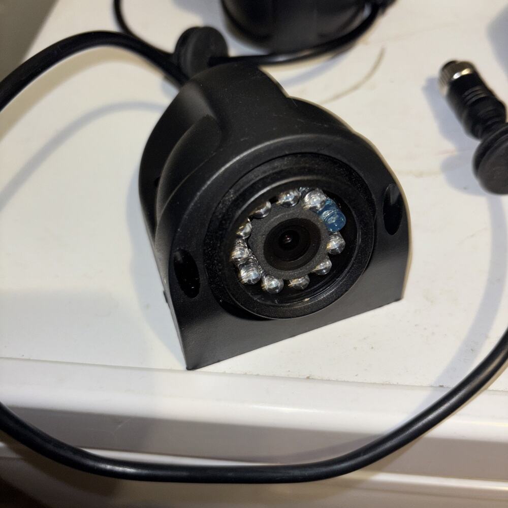 4pin CCD IR Side View Camera 700 TVL DC 12V-24V For Truck RV Bus Open Box